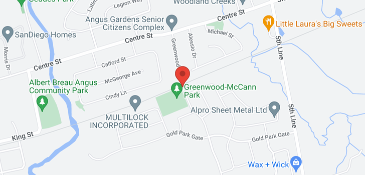 map of 54 GREENWOOD DR
